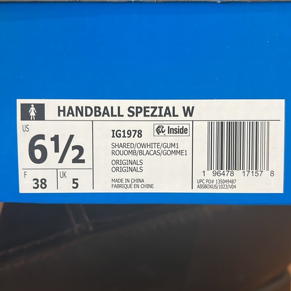 SOLD OUT | NWT | Adidas Originals Handball Spezial | Shadow Red | 6.5 - Picture 8 of 8